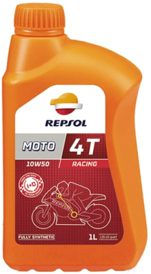 Моторное масло Repsol Moto Racing 4T 10W50 / RP160P51 (1л)