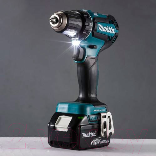 Профессиональная дрель-шуруповерт Makita DHP485Z