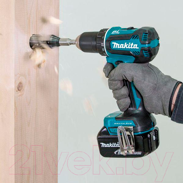 Профессиональная дрель-шуруповерт Makita DHP485Z