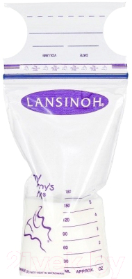 Набор пакетов для хранения молока Lansinoh 40055 (50шт)