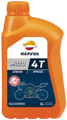 Моторное масло Repsol Moto Racing Hmeoc 4T 10W30 / RP160D51 (1л)