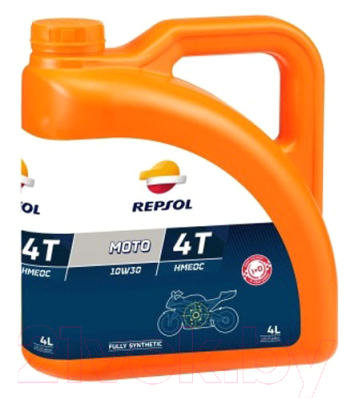 Моторное масло Repsol Moto Racing Hmeoc 4T 10W30 / RP160D54 (4л)