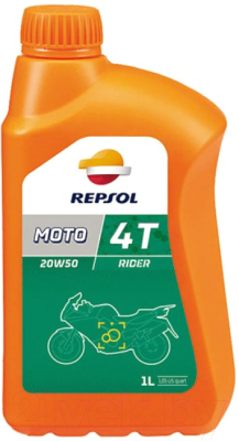 

Моторное масло Repsol, Moto Rider 4T 20W50 / RP165Q51