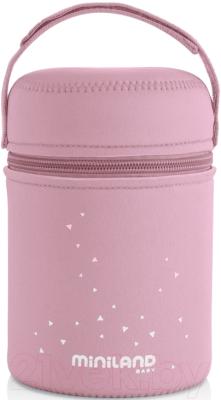 Термос для еды Miniland Silky Thermos / 89222 (600мл, розовый)