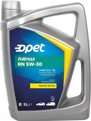 Моторное масло Opet Fullmax RN 5W30 / 601219795 (5л)