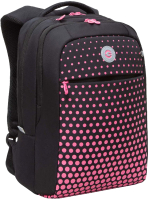 Рюкзак Grizzly RD-344-1 (черный/розовый) - 