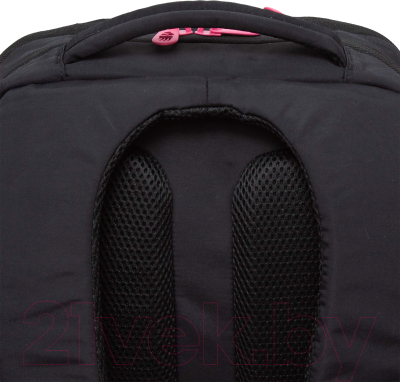 Рюкзак Grizzly RD-344-1 (черный/розовый)