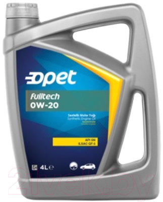Моторное масло Opet Fulltech 0W20 / 601370953 (4л)