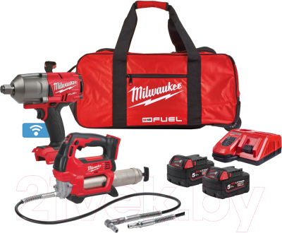 Аккумуляторный гайковерт Milwaukee M18ONEPP2Q-502XEU / 4933492519