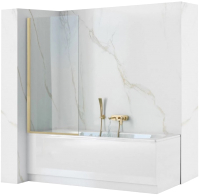 Стеклянная шторка для ванны REA Elegant / REA-W6601 - 