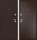 Входная дверь Промет Марс 3 86x205 (левая, венге/антик медь) - 