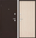 Входная дверь Промет Марс 3 86x205 (левая, капучино/антик медь) - 