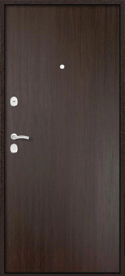 Входная дверь Промет Марс 3 96x205 (левая, венге/антик медь)