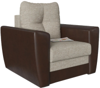 Кресло-кровать Смарт Амстердам Ганни / А0381369011 (рогожка/коричневый) - 