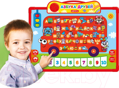 Развивающая игрушка Азбукварик Азбука друзей / 4680019286778