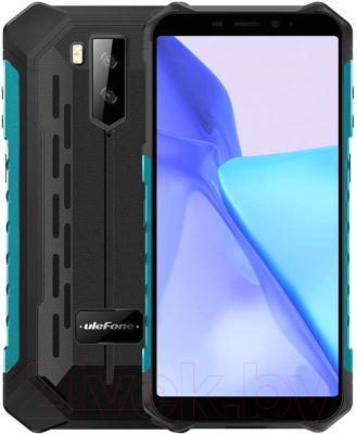 Смартфон Ulefone Armor X9 Pro (черный/зеленый)