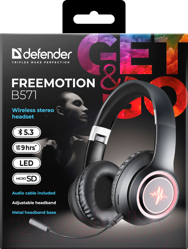 Беспроводные наушники Defender FreeMotion B571 / 63572