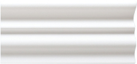 Плинтус потолочный SOLID C24/100 эксрудированного пенополистирола (2м/95x83мм, белый) - 