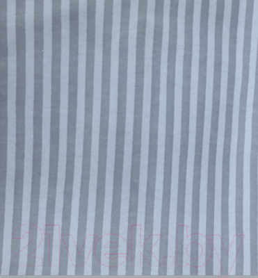 Простыня Luxsonia Трикотаж на резинке 140x200 / 1150 (полоска серый)
