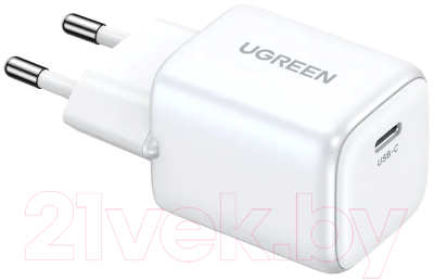 Адаптер питания сетевой Ugreen Nexode 20W USB-C CD318 / 15324 (белый)