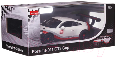 Радиоуправляемая игрушка Rastar Porsche 911 GT3 Cup / 59400-RASTAR