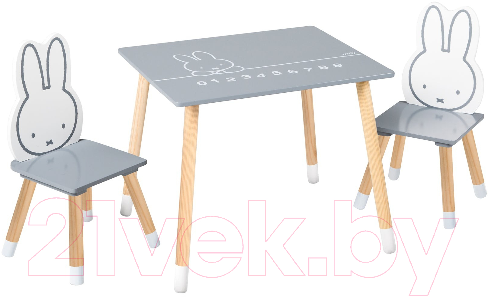 Комплект мебели с детским столом Roba Miffy / 450019D210