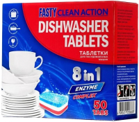 

Таблетки для посудомоечных машин, Clean Action