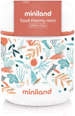 Термос для еды Miniland Mediterranean Thermos Mini / 89353 (280мл)