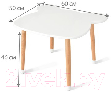 Комплект мебели с детским столом Mega Toys Мишка / 71024/70024