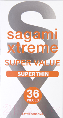 Презервативы Sagami Xtreme 0.04мм / 752/1 (36шт)