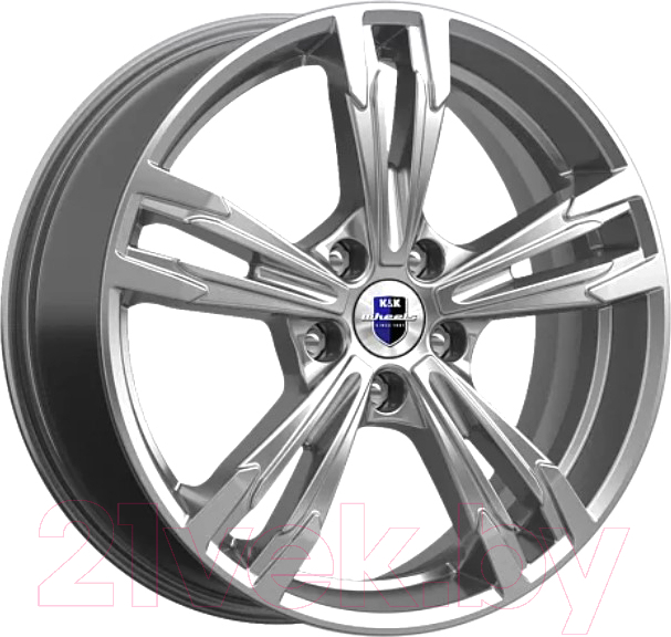 Литой диск K&K Karrera Light 18x7" 5x112мм DIA 57.1мм ET 43мм Дарк платинум