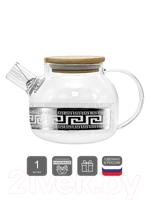 Заварочный чайник Promsiz SE63-1000/S/Z/1 (барокко)