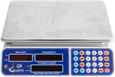 Весы счетные МИДЛ МТ 6 МДА 1/2 355х235 Олимп 1ур / 71048684