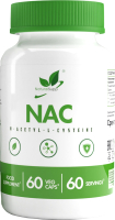 Пищевая добавка NaturalSupp N-ацетил-L-цистеин (60капсул) - 