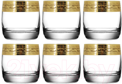 Набор стаканов Promsiz EAV08-808/S/Z/6 (версаль)