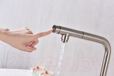 Изображение товара Смеситель Paulmark Viper Vi213105-NI (никель)