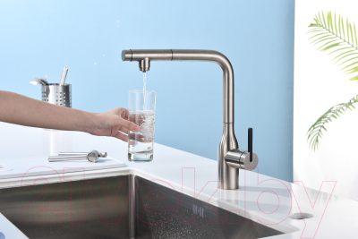 Изображение товара Смеситель Paulmark Viper Vi213105-NI (никель)