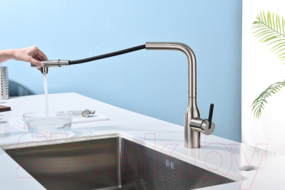 Изображение товара Смеситель Paulmark Viper Vi213105-NI (никель)