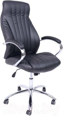 Кресло офисное AksHome Mastif (натуральная кожа, черный)