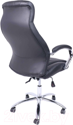 Кресло офисное AksHome Mastif (натуральная кожа, черный)