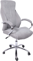 Кресло офисное AksHome Mastif (ткань, серый) - 