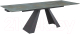 Обеденный стол Signal Salvadore / Dossierdc160 (бирюзовый Ossido Verde/черный матовый) - 