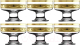 Набор креманок Promsiz EAV329-1016/S/Z/6 (имидж) - 