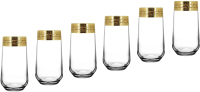 Набор стаканов Promsiz EAV08-1015/S/Z/6 (версаль) - 