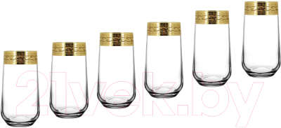 Набор стаканов Promsiz EAV08-1015/S/Z/6 (версаль)