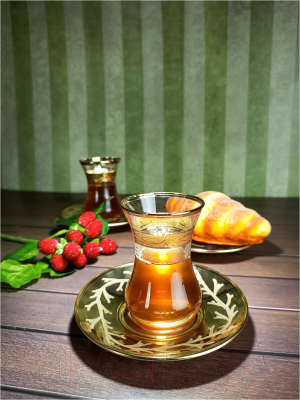 Набор для чая/кофе Promsiz TAV326-381/EAV326-1349/S/J/12 (золотая ветвь)