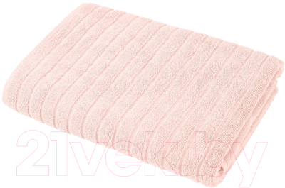 Полотенце Нордтекс Wave 70x140 (пастельно-розовый)