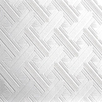 Потолочная плита SOLID Вереск из пресованного полистирола (500x500, уп. 8шт, белый) - 