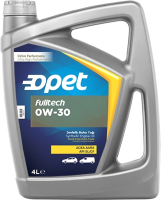 Моторное масло Opet Fulltech 0W30 / 601214707 (4л) - 