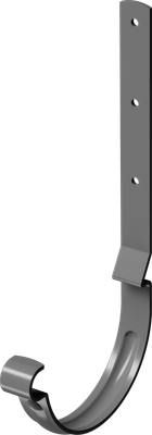 Кронштейн желоба Docke Stal Premium длинный D125 PVKD-1086 (графит 7024) - 
